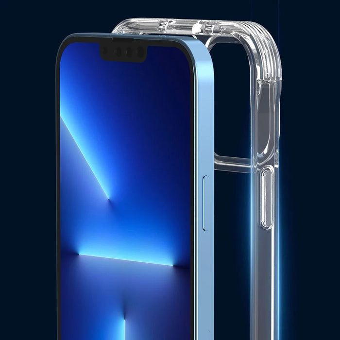Clear Plastic TPU Phone Case for iPhone 14 Plus 6.7 inch, Supports Wireless Charging Concealed Kickstand Phone Shell Compatible with MagSafe - 2