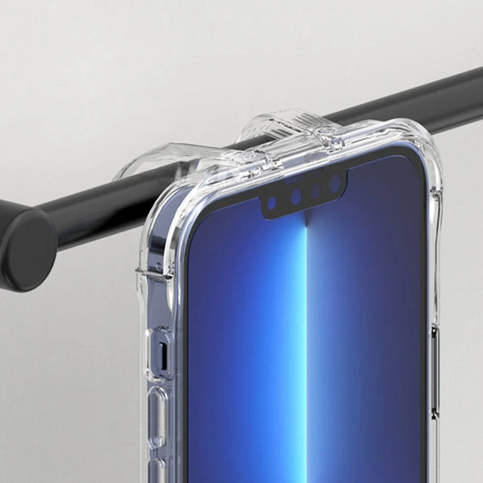 Clear Plastic TPU Phone Case for iPhone 14 Plus 6.7 inch, Supports Wireless Charging Concealed Kickstand Phone Shell Compatible with MagSafe - 3