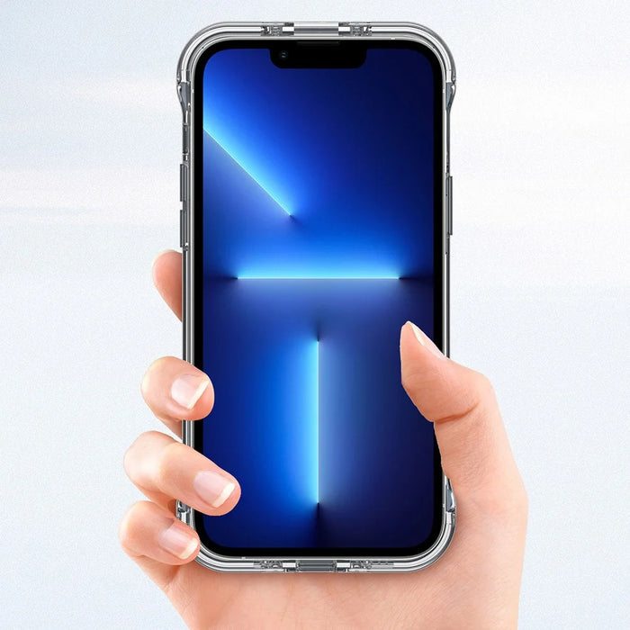 Clear Plastic TPU Phone Case for iPhone 14 Plus 6.7 inch, Supports Wireless Charging Concealed Kickstand Phone Shell Compatible with MagSafe - 4