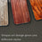 For iPhone 14 6.1 inch Wood Pattern Case Soft TPU Frame Tempered Glass Back Shockproof Protective Cover - Black - 7