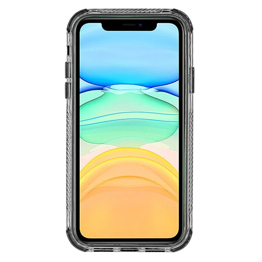 For iPhone 14 Pro Max 6.7 inch Detachable Shockproof Phone Case Hybrid PC + TPU Protective Cover - Black - 3