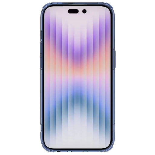 NILLKIN Anti-drop Phone Case for iPhone 14 Pro Max 6.7 inch, Nature Pro Series Protective Back Cover PC + TPU Mobile Phone Shell - Blue - 2