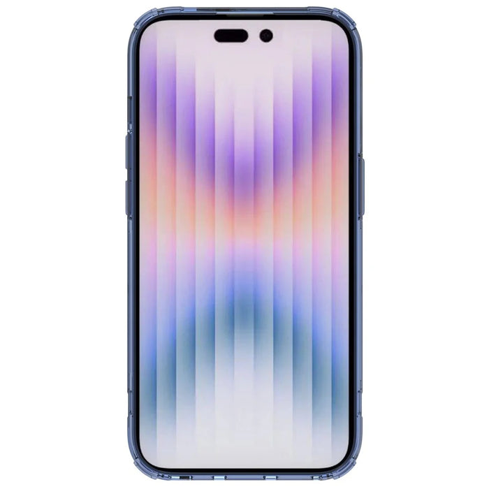 NILLKIN Anti-drop Phone Case for iPhone 14 Pro Max 6.7 inch, Nature Pro Series Protective Back Cover PC + TPU Mobile Phone Shell - Blue - 2