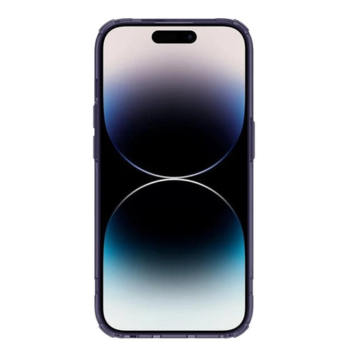NILLKIN Ultra Clear Phone Case for iPhone 14 Pro 6.1 inch, Nature Pro Series Drop-proof Back Cover PC + TPU Anti-scratch Cell Phone Shell - Purple - 2
