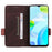 For Realme C30 4G Hardware Decor Cell Phone Case PU Leather Wallet Stand Shockproof Well-protected Shell - Coffee - 2