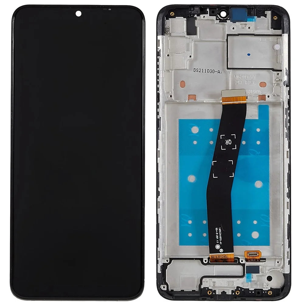 For Alcatel 1S (2021) 6025 Grade S LCD Screen and Digitizer Assembly + Frame Part (without Logo) - 1