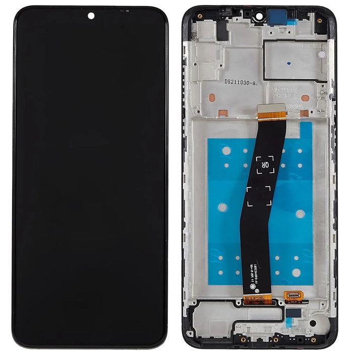 For Alcatel 1S (2021) 6025 Grade S LCD Screen and Digitizer Assembly + Frame Part (without Logo) - 1