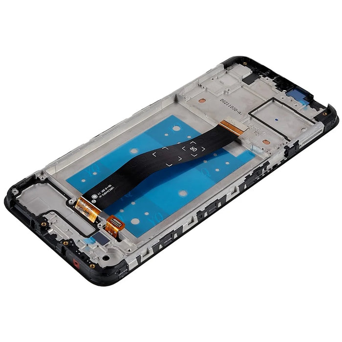 For Alcatel 1S (2021) 6025 Grade S LCD Screen and Digitizer Assembly + Frame Part (without Logo) - 6
