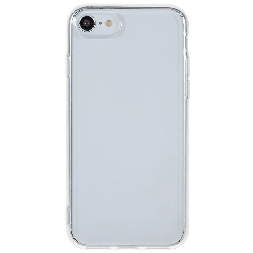For iPhone 7 / 8 4.7 inch / SE (2020) / SE (2022) 2.0mm Thickness Anti-Drop Back Cover Watermark-Free Transparent TPU Phone Case - 2