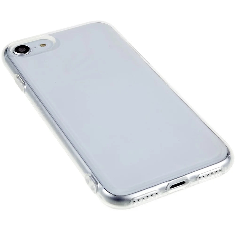 For iPhone 7 / 8 4.7 inch / SE (2020) / SE (2022) 2.0mm Thickness Anti-Drop Back Cover Watermark-Free Transparent TPU Phone Case - 5