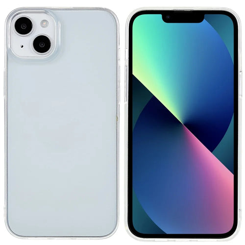 For iPhone 14 6.1 inch Shockproof Transparent Cover 2.0mm Thickness Watermark-Free TPU Phone Protective Case - 1