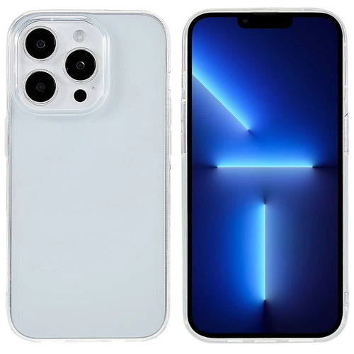 For iPhone 14 Pro Max 6.7 inch Scratch-Resistant Transparent Protector 2.0mm Thickness Watermark-Free TPU Cell Phone Case - 1