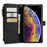 For iPhone XS Max Phone Cases with Strap CASEME C30 Zipper Multiple Card Holder PU Leather Cover - Black - 4