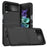 For Samsung Galaxy Z Flip4 5G Hard PC + Soft TPU Protective Phone Cover Anti-drop Hybrid Case - Black - 1