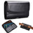 Universal PU Leather Belt Clip Phone Pouch Horizontal Waist Loop Bag, Size XXL (Inner Size: 17x9x2cm) - 1