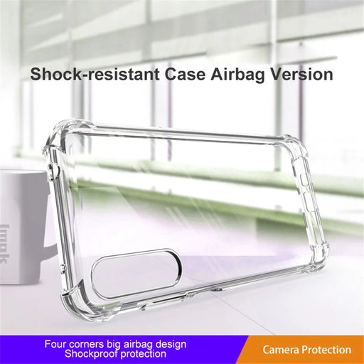 IMAK For HTC Desire 22 Pro 5G Airbag Drop-proof Phone Case Anti-scratch TPU Cover - Transparent - 2