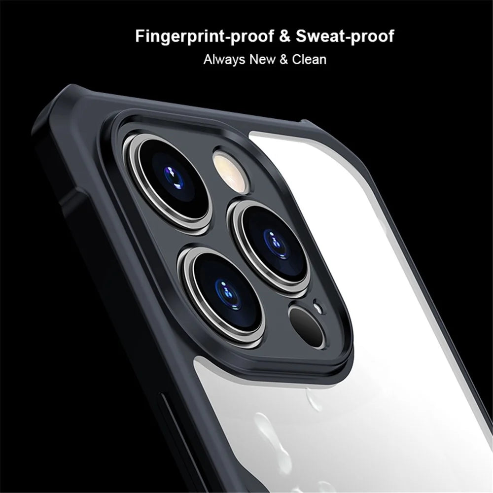 XUNDD For iPhone 14 Pro 6.1 inch Acrylic + TPU Phone Case Anti-drop Protective Mobile Phone Back Cover - 7