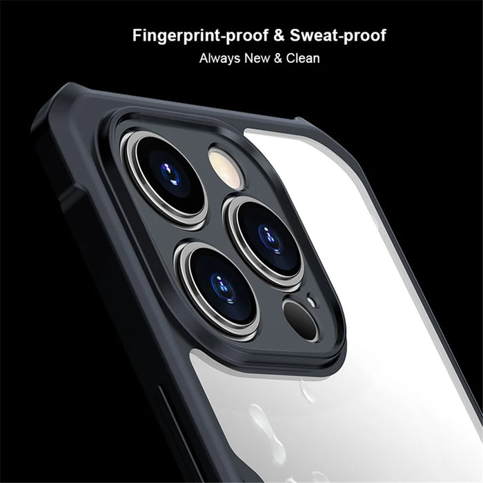 XUNDD Anti-fall Phone Case for iPhone 14 Pro Max 6.7 inch Well Protection Acrylic + TPU Mobile Phone Back Cover - 7