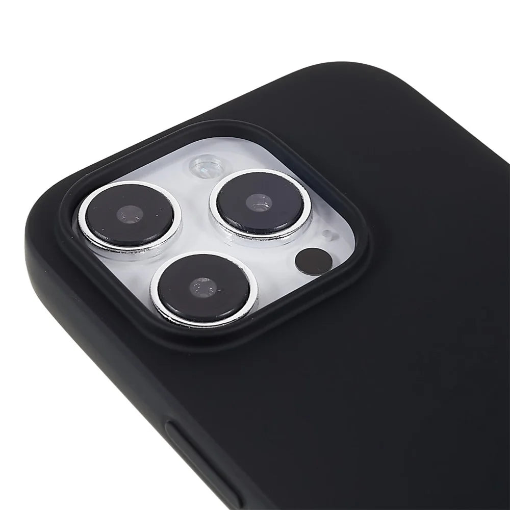 MERCURY GOOSPERY SOFT FEELING Series for iPhone 14 Pro 6.1 inch Matte TPU Phone Case Soft Back Protective Cover - Black - 7