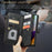 For Samsung Galaxy A52 4G / 5G / A52s 5G Phone Cases with Strap CASEME C30 Zipper Multiple Card Holder PU Leather Cover - Black - 5