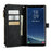 For Samsung Galaxy S8+ Phone Cases with Strap CASEME C30 Zipper Multiple Card Holder PU Leather Cover - Black - 4