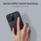 NILLKIN Qin Pro Series for iPhone 14 Pro 6.1 inch Anti-scratch Phone Case PU Leather Back Cover with Card Slot and Sliding Lens Protector - Black - 5
