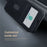 NILLKIN Qin Pro Series for iPhone 14 Pro 6.1 inch Anti-scratch Phone Case PU Leather Back Cover with Card Slot and Sliding Lens Protector - Black - 6