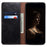For iPhone 14 Plus Waxy Crazy Horse Texture Phone Case PU Leather TPU Stand Wallet Cover - Black - 2