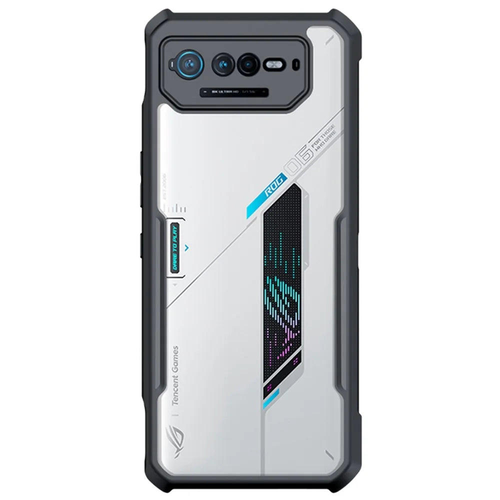 XUNDD For Asus ROG Phone 6 5G / 6 Pro 5G Hard Acrylic Back Soft TPU Frame Case Anti-drop Phone Back Cover - 1
