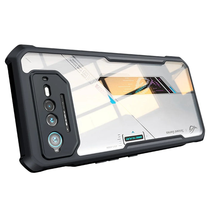 XUNDD For Asus ROG Phone 6 5G / 6 Pro 5G Hard Acrylic Back Soft TPU Frame Case Anti-drop Phone Back Cover - 2