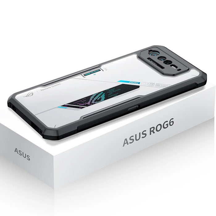 XUNDD For Asus ROG Phone 6 5G / 6 Pro 5G Hard Acrylic Back Soft TPU Frame Case Anti-drop Phone Back Cover - 4