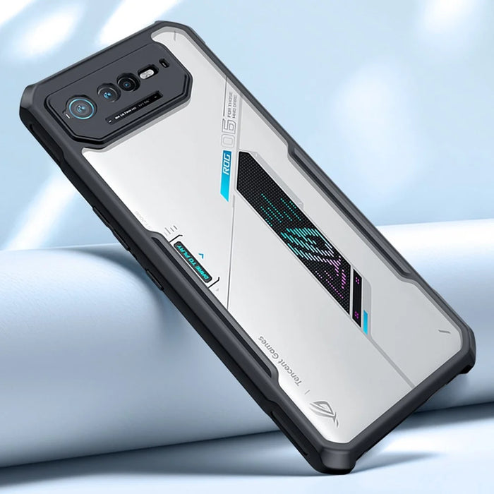 XUNDD For Asus ROG Phone 6 5G / 6 Pro 5G Hard Acrylic Back Soft TPU Frame Case Anti-drop Phone Back Cover - 6