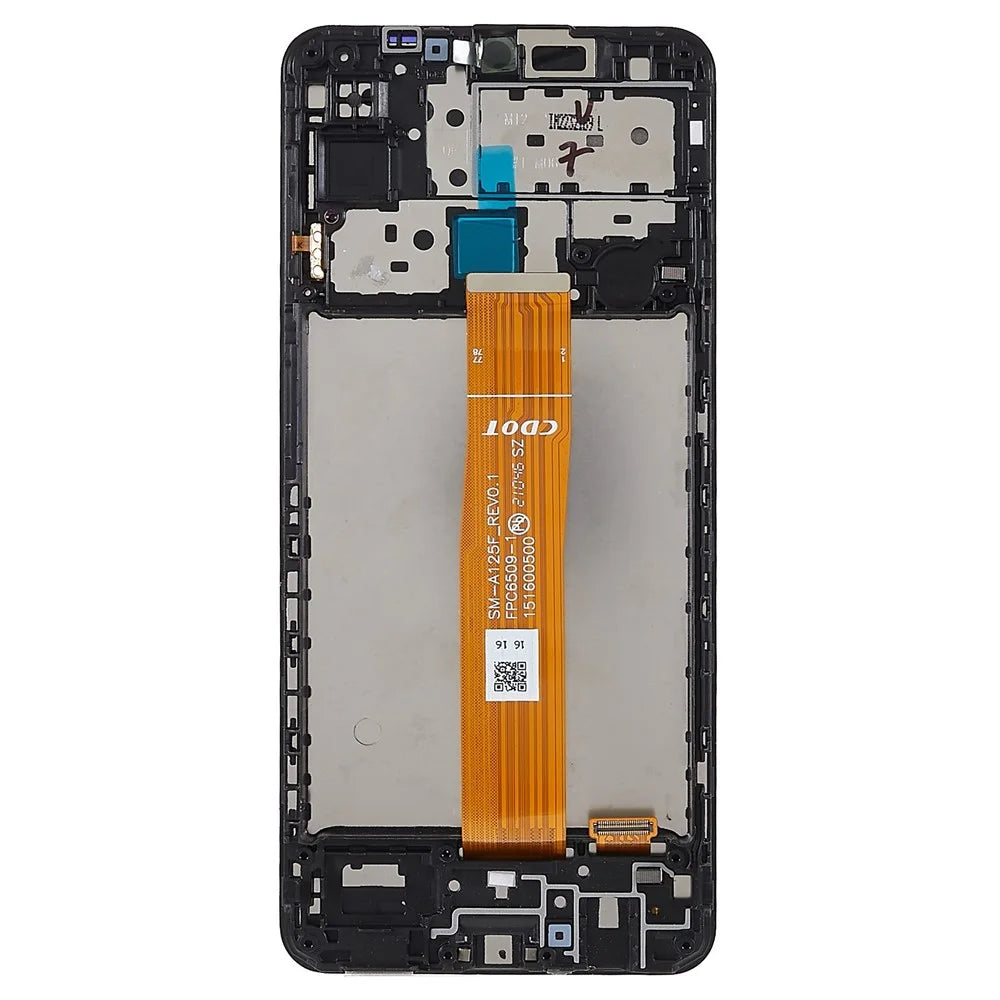 For Samsung Galaxy M02 M022 Grade C LCD Screen and Digitizer Assembly + Frame Replacement Part (without Logo) - 3