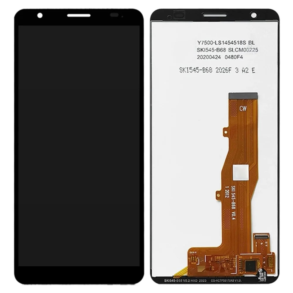 For ZTE Blade A3 (2020) Grade C LCD Screen and Digitizer Assembly Replacement Part (without Logo) - 1