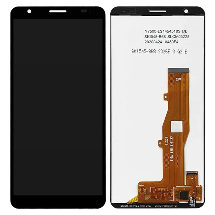 For ZTE Blade A3 (2020) Grade C LCD Screen and Digitizer Assembly Replacement Part (without Logo) - 1