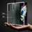 For Samsung Galaxy Z Fold4 5G Transparent Light Slim PC + TPU Hybrid Protective Cover Phone Case - 6