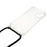 For iPhone 14 6.1 inch Enhanced Corner Phone Case Anti-drop Transparent TPU Cover with Lanyard - 6