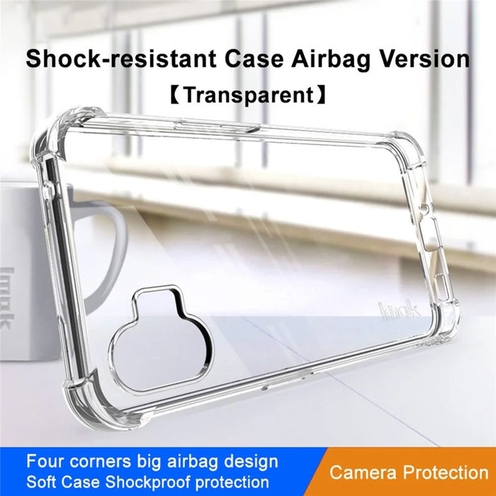 IMAK For Nothing phone (1) 5G Scratch-resistant Anti-drop Phone Case Soft TPU Protective Cover - Transparent - 2