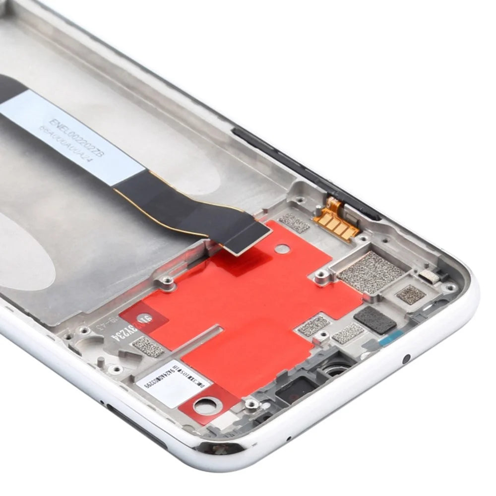 For Xiaomi Redmi Note 8T Grade B LCD Screen and Digitizer Assembly + Frame Part (without Logo) - Silver - 4