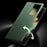 QIALINO For Samsung Galaxy S22 5G Smart Auto Wake Up / Sleep View Window Phone Case Genuine Cowhide Leather Phone Flip Cover - Green - 3