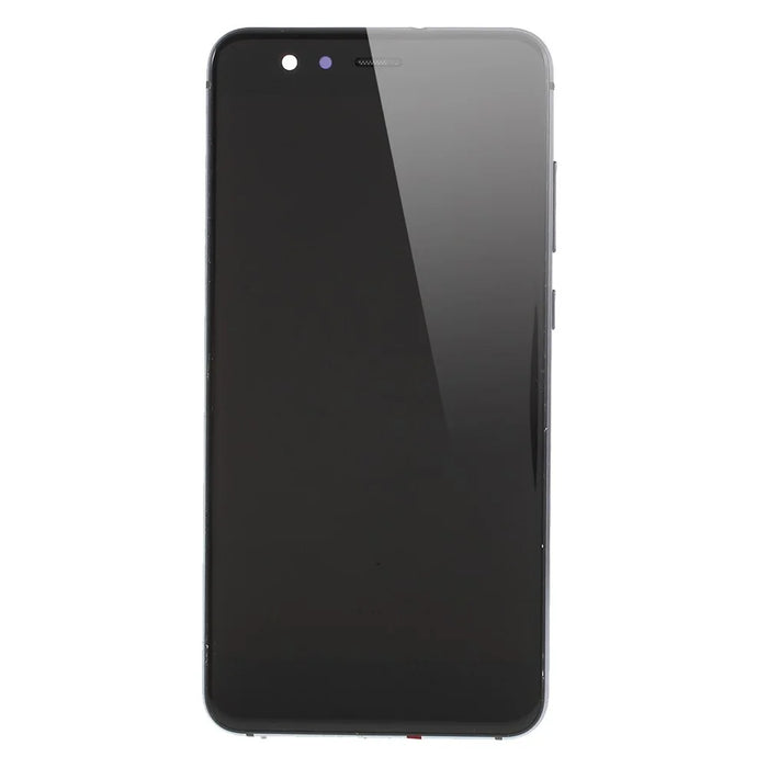 For Huawei P10 Lite Grade C LCD Screen and Digitizer Assembly + Frame Replacement Part (without Logo) - Black - 3