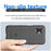 For Samsung Galaxy Xcover6 Pro 5G / Xcover Pro 2 5G Rugged Square Grid Protective Case Thickened TPU Shockproof Phone Shell - Black - 4