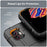 For Samsung Galaxy Xcover6 Pro 5G / Xcover Pro 2 5G Rugged Square Grid Protective Case Thickened TPU Shockproof Phone Shell - Black - 6