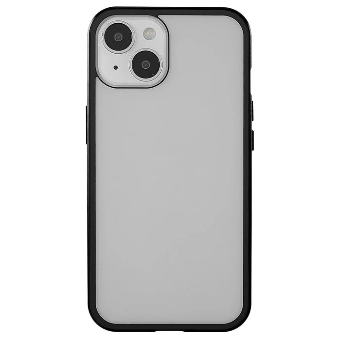 For iPhone 14 Plus Full Body Case Magnetic Tempered Glass Double-Sided Phone Case - Black - 2