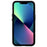 For iPhone 14 Plus Full Body Case Magnetic Tempered Glass Double-Sided Phone Case - Black - 4