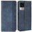 For Cubot X50 Vintage PU Leather Magnetic Cell Phone Case Wallet Stand Feature Flip Folio Protector - Blue - 1