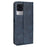 For Cubot X50 Vintage PU Leather Magnetic Cell Phone Case Wallet Stand Feature Flip Folio Protector - Blue - 7
