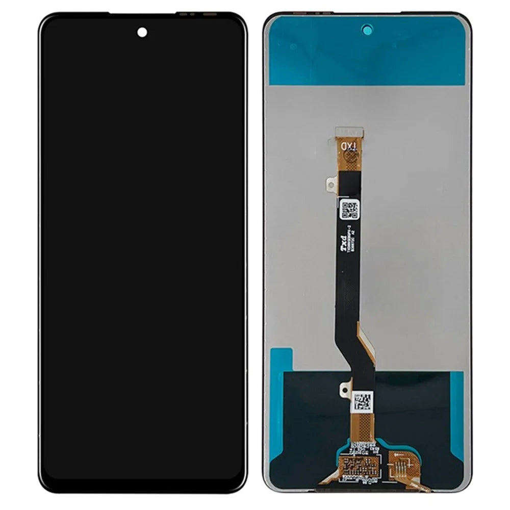 For Tecno Pova 3 4G LF7n Grade C LCD Screen and Digitizer Assembly Replacement Part (without Logo) - 1