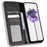 For Nothing phone (1) 5G Stand Function Vintage PU Leather Wear-resistant Cell Phone Case Shell with Wallet - Black - 2