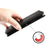For Nothing phone (1) 5G Stand Function Vintage PU Leather Wear-resistant Cell Phone Case Shell with Wallet - Black - 4